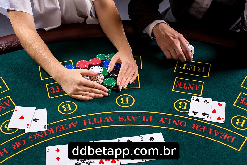 Mesa de Blackjack ddbet